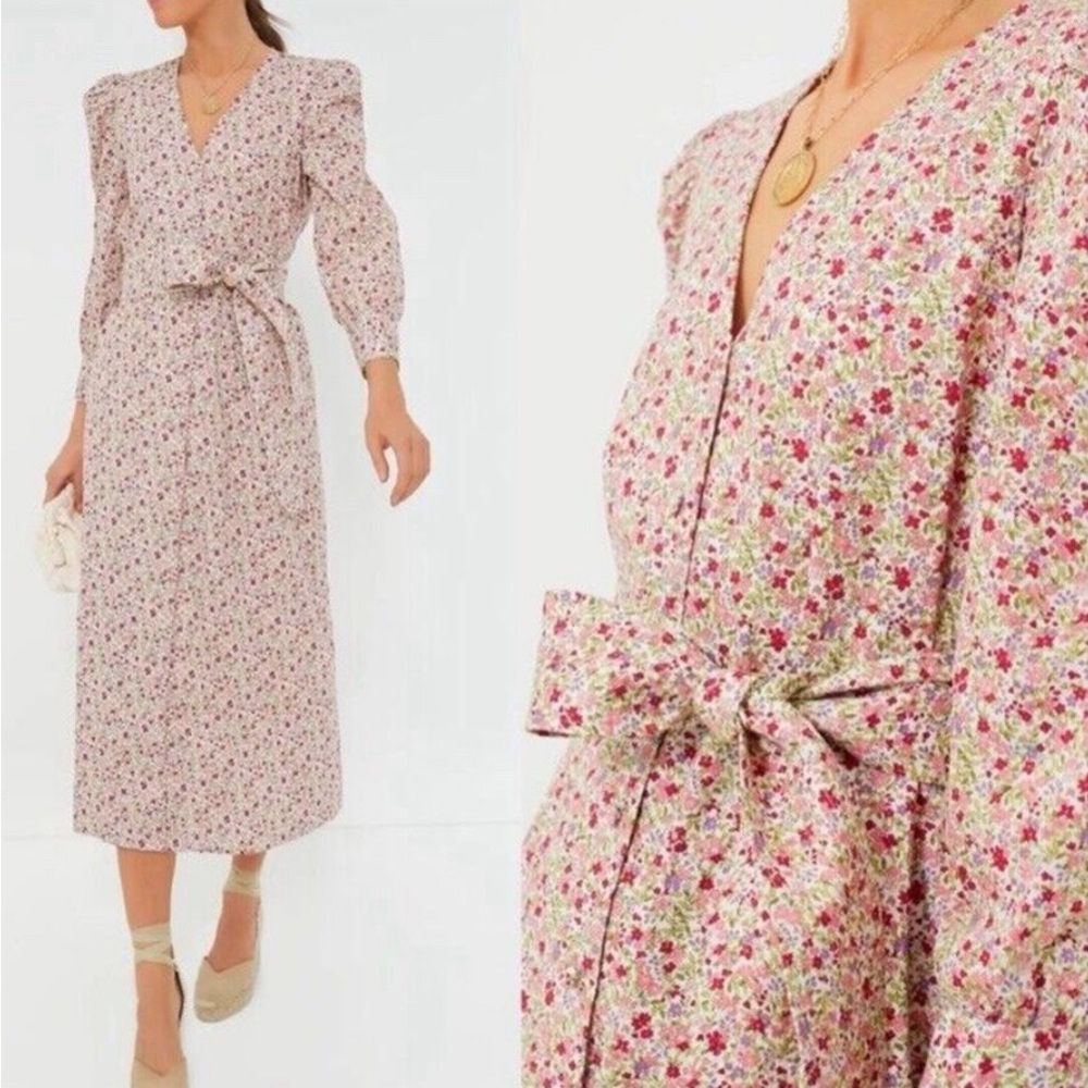 Tuckernuck Hyacinth House Floral Nellie Maxi Dress SM
